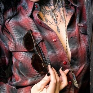 Dixxon women’s “The Count” flannel. Limited edition style no longer sold. NWOT.